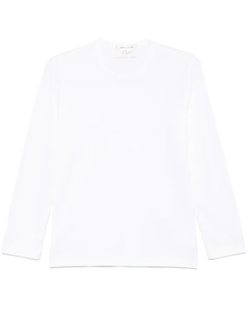 Comme des Garçons T-Shirt mit Logo-Print - Weiß Weiß