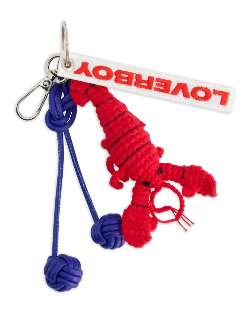 Charles Jeffrey Loverboy Schlüsselanhänger mit Hummer - Rot Rot