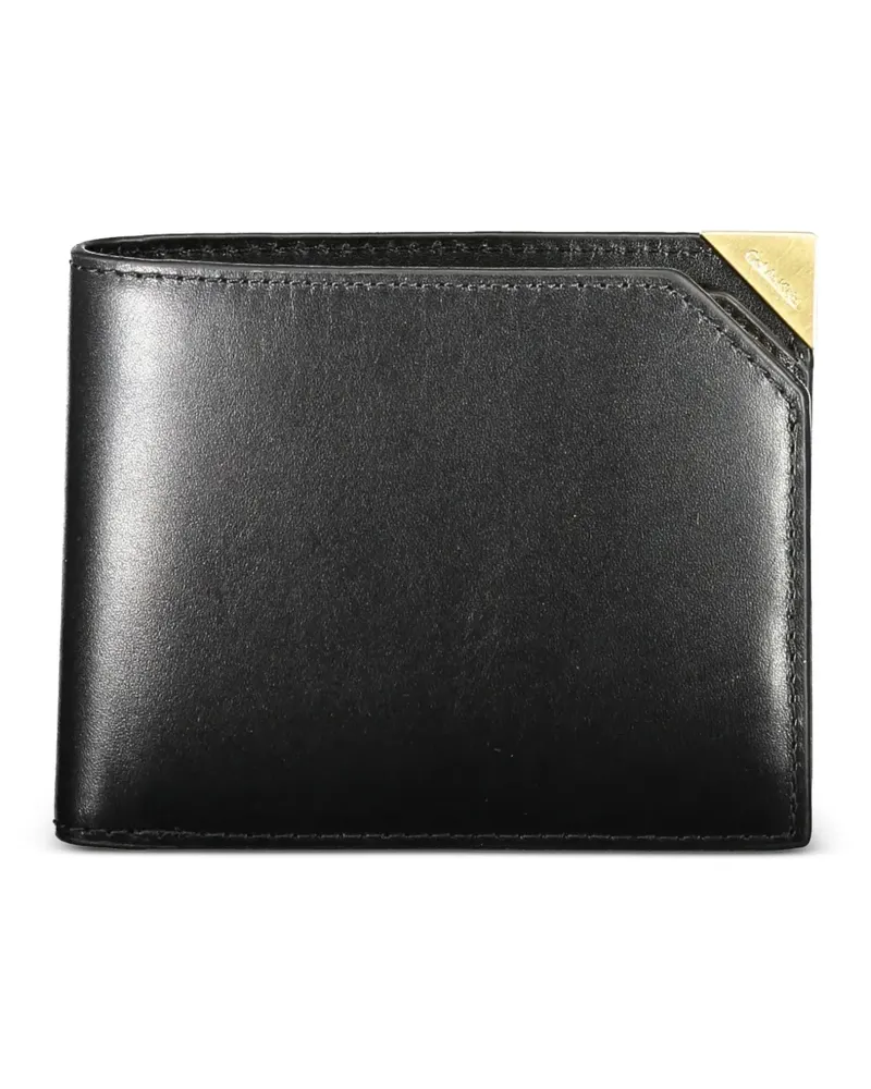 Calvin Klein Portemonnaie mit Logo-Schild - Schwarz Schwarz