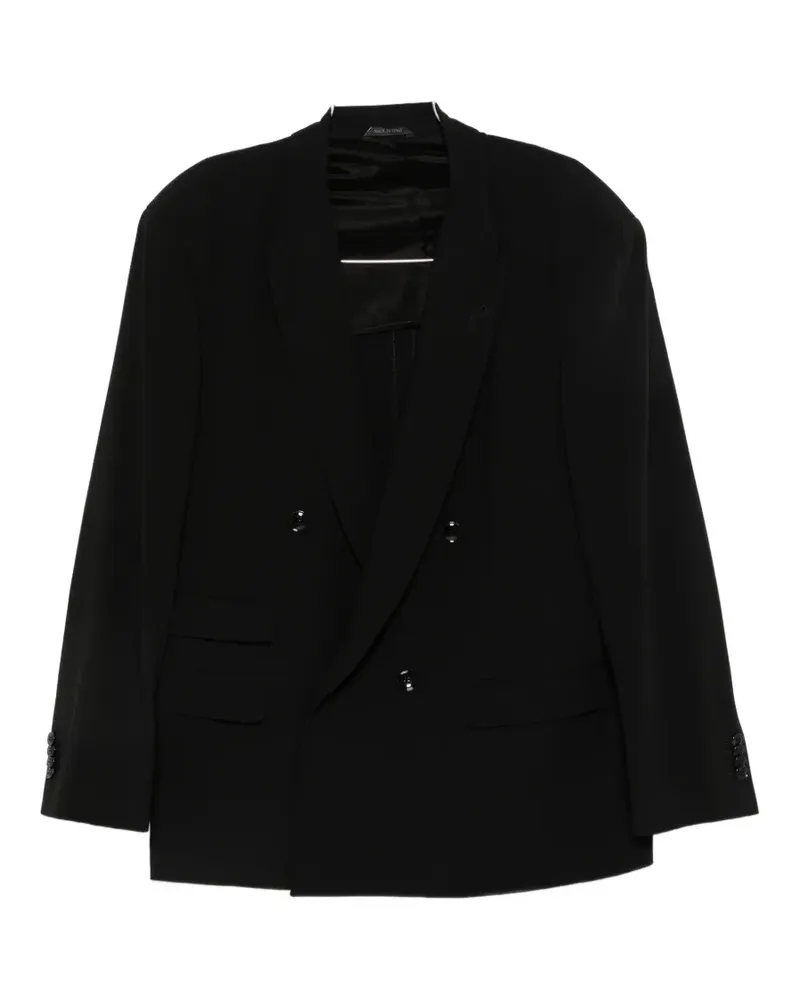 Giorgio Armani virgin wool suit - Schwarz Schwarz