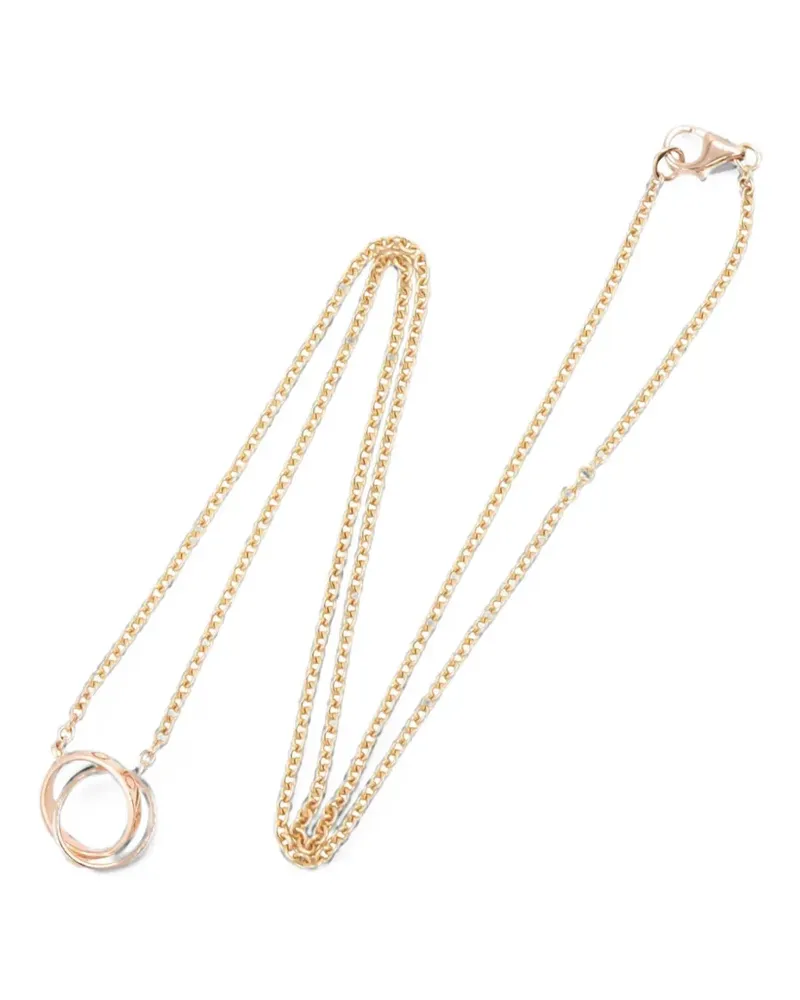 Cartier 2010s Love interlocking-rings necklace - Gold Gold
