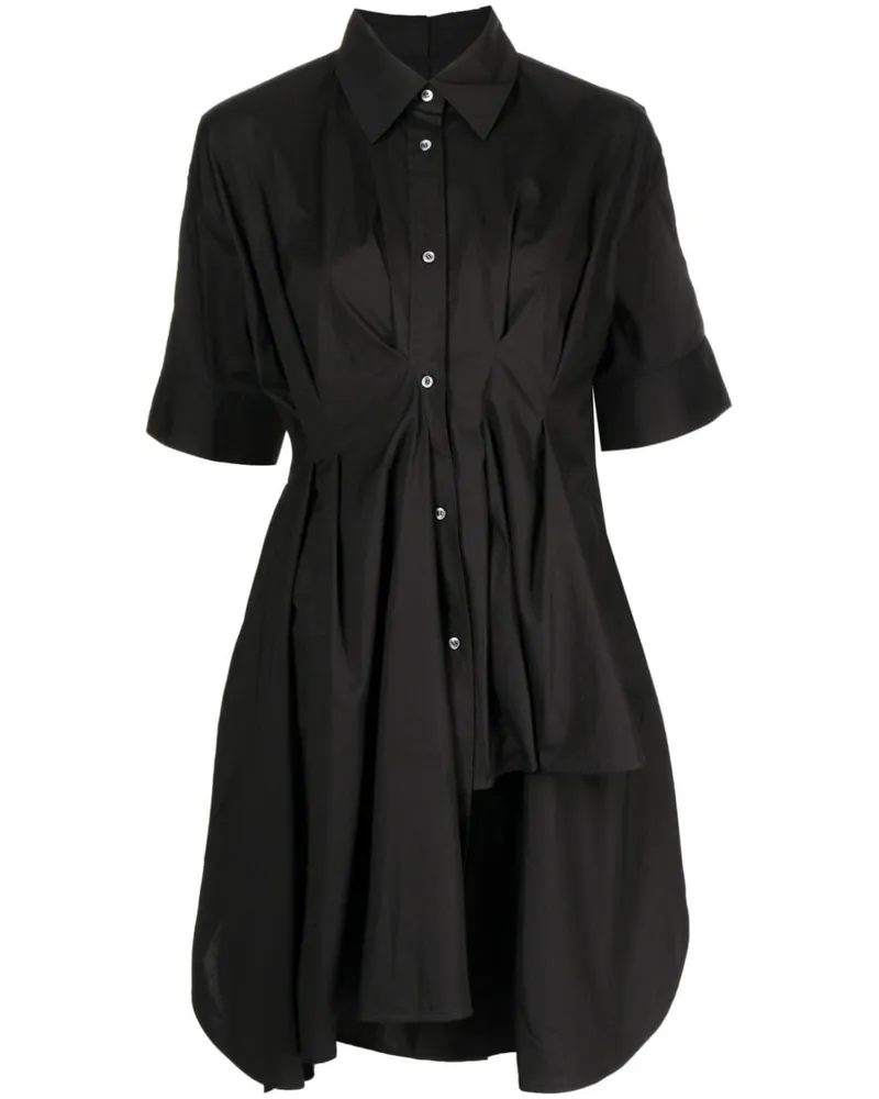 JNBY Asymmetrisches Kleid - Schwarz Schwarz