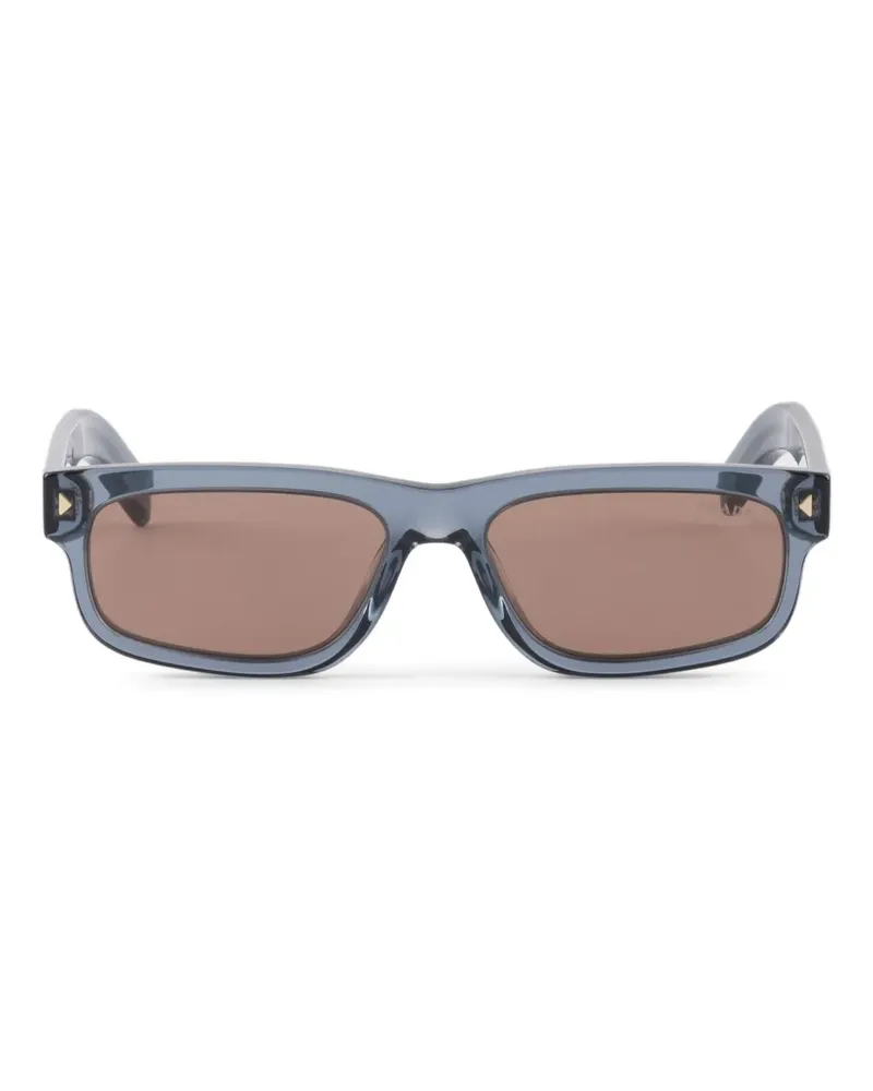 Prada Sonnenbrille mit Logo-Gravur - Grün Grün