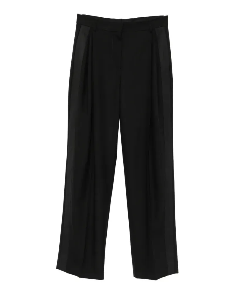 Stella McCartney Klassische Bundfaltenhose - Schwarz Schwarz