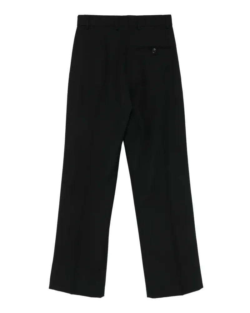 Stella McCartney pleated tailored trousers - Schwarz Schwarz