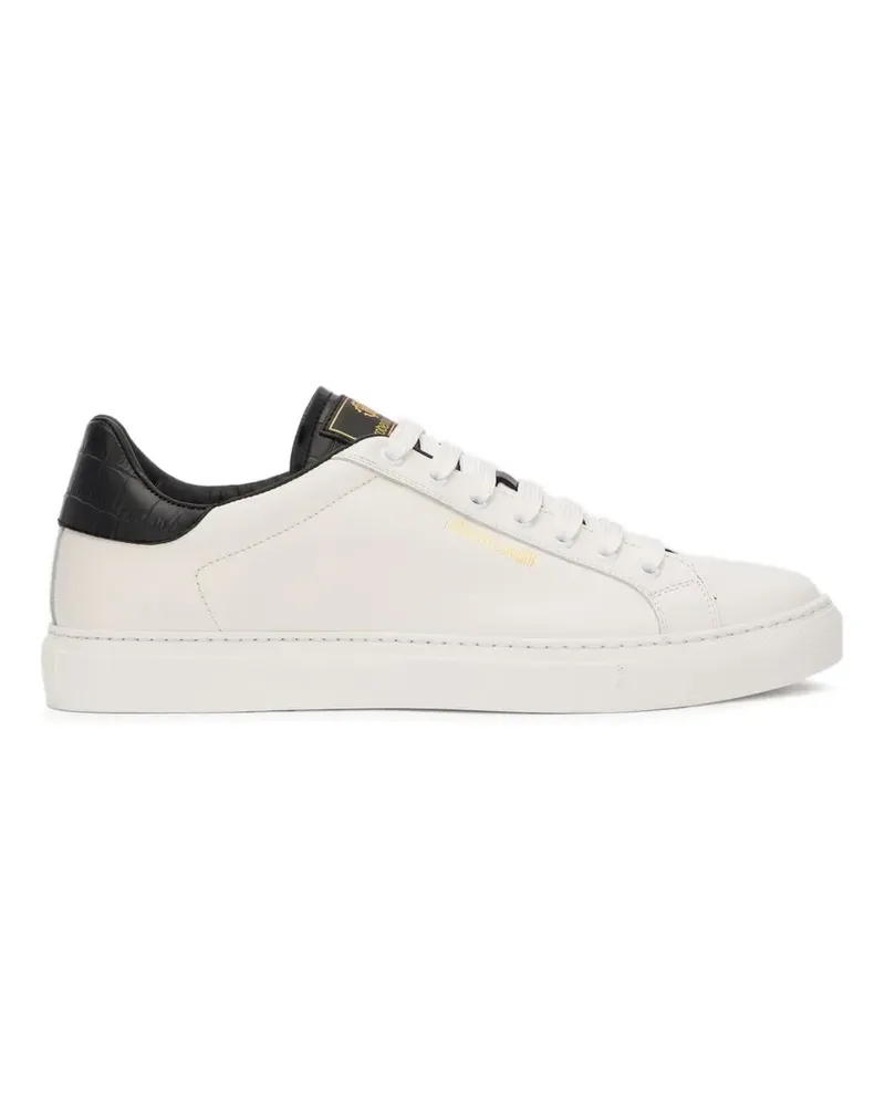 Roberto Cavalli Sneakers aus Leder - Weiß Weiß