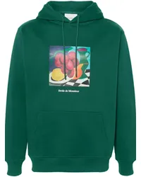 Drôle de Monsieur Nature Morte Hoodie Grün