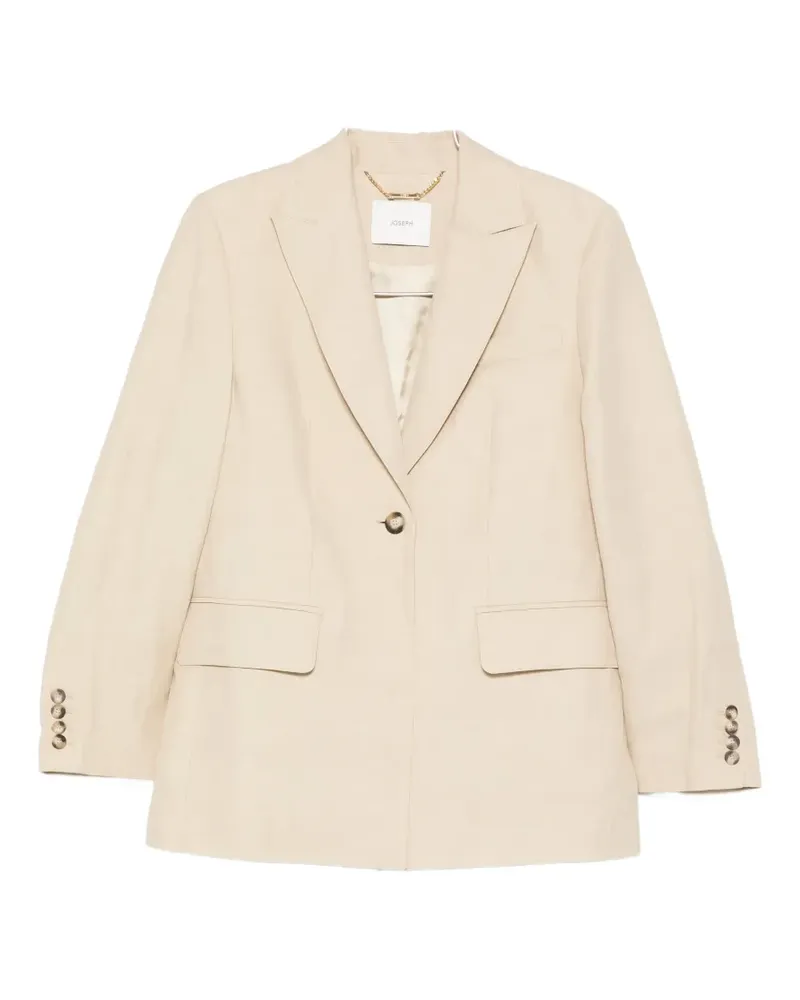 Joseph Rochd button single-breasted blazer - Nude Nude