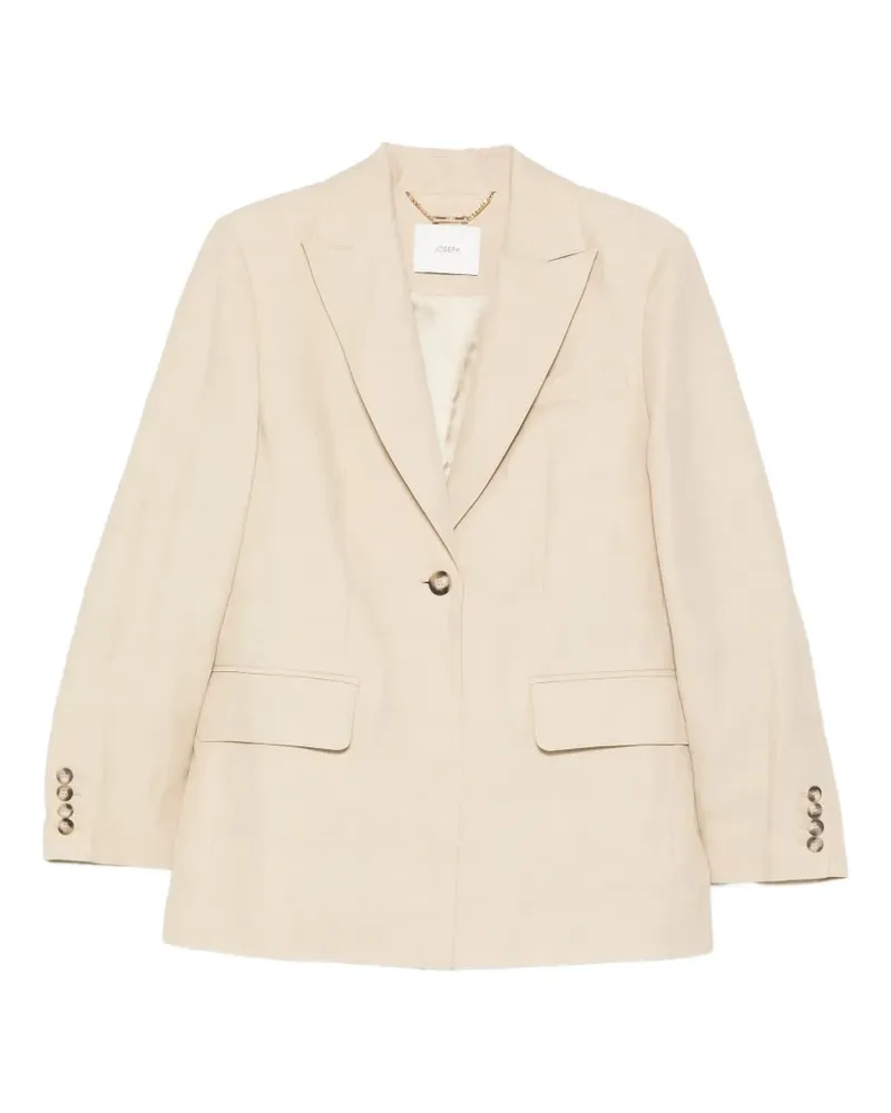 Joseph Rochd button single-breasted blazer - Nude Nude
