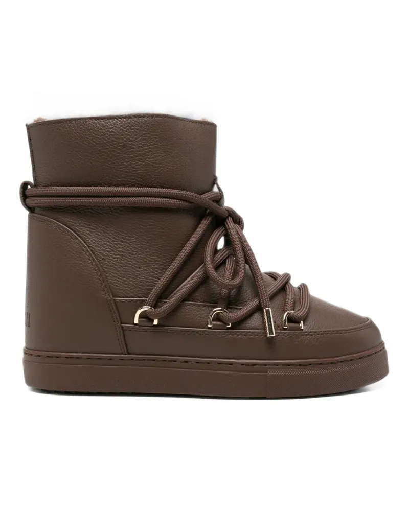INUIKII wedge ankle boots - Braun Braun
