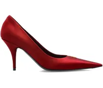 Spitze Pumps mit Logo - Rot