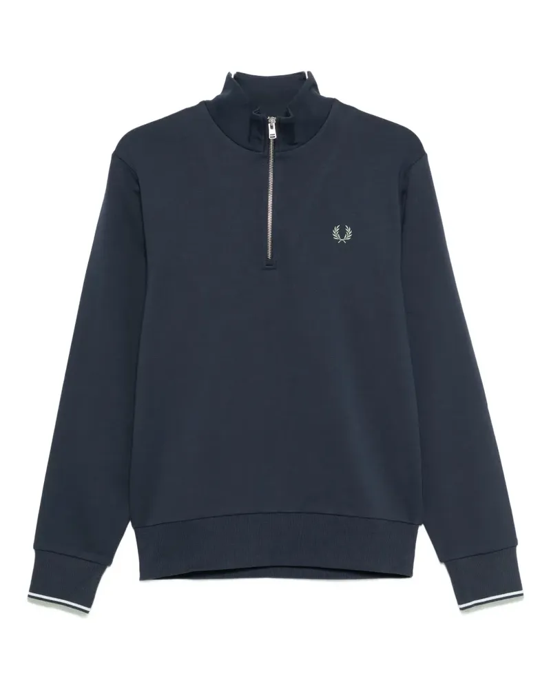 Fred Perry laurel wreath sweatshirt - Blau Blau