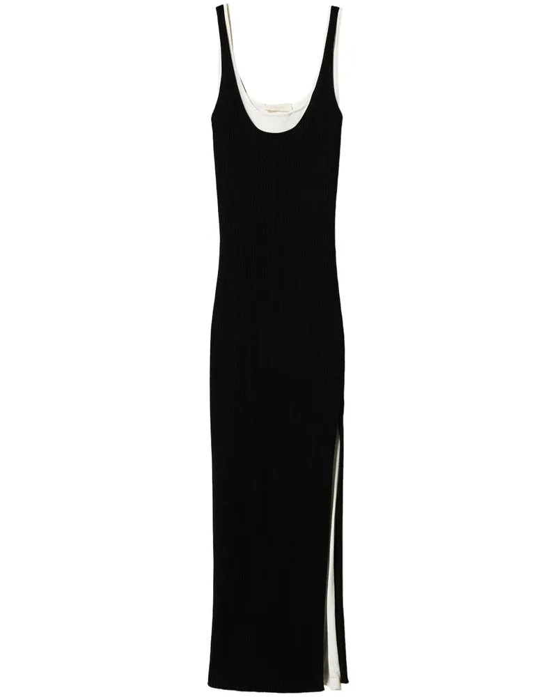 Twin-Set Gestricktes Kleid - Schwarz Schwarz