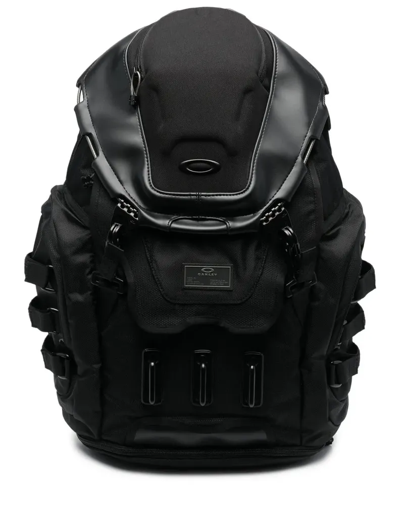 Oakley Rucksack mit Logo-Patch - Schwarz Schwarz