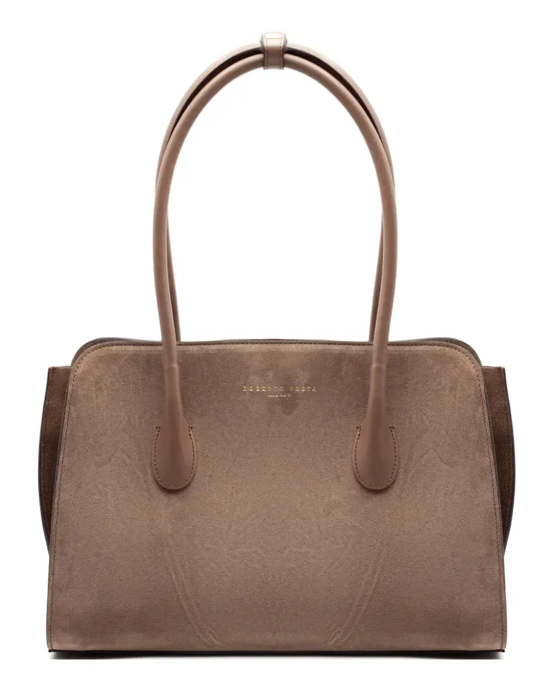 FESTA Milano Zeta Soft Tote Bag - Nude Nude