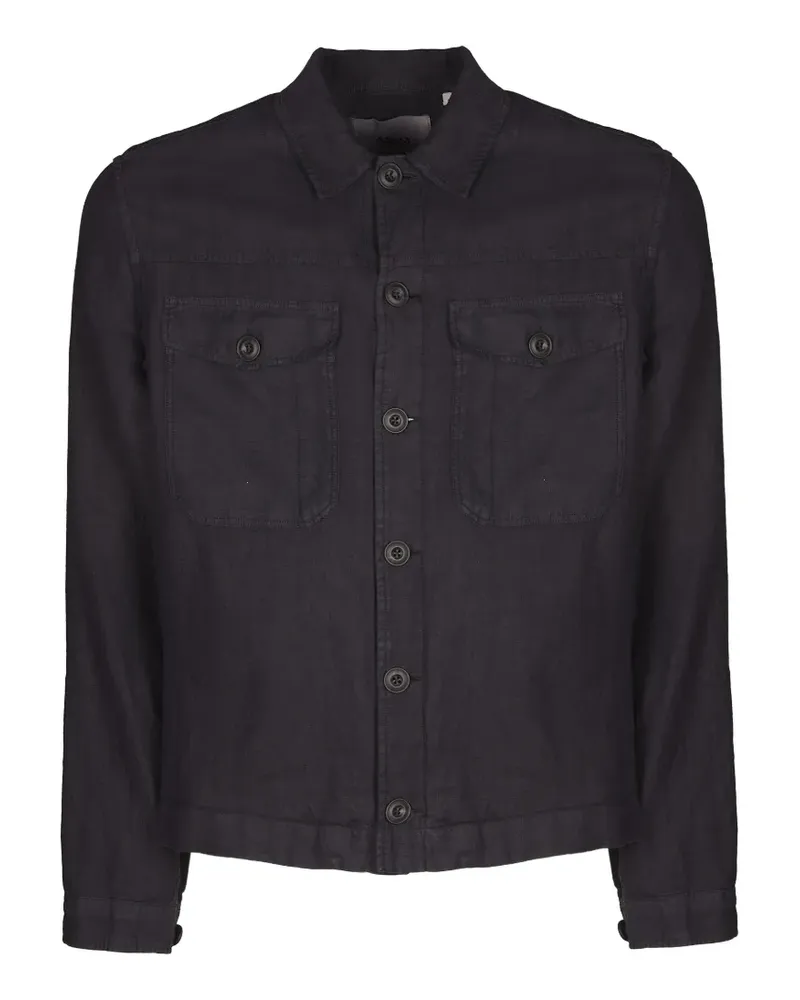 Altea buttoned chest-pocket jacket - Braun Braun