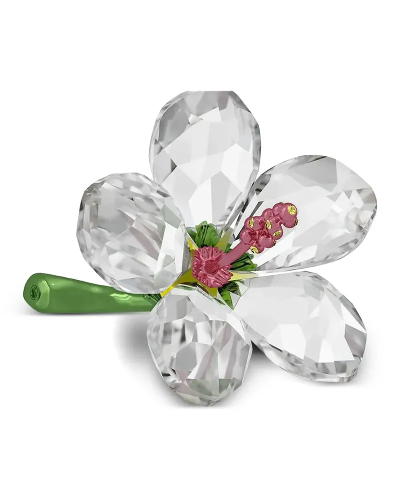 Swarovski Crystal Flower Figur - Weiß Weiß