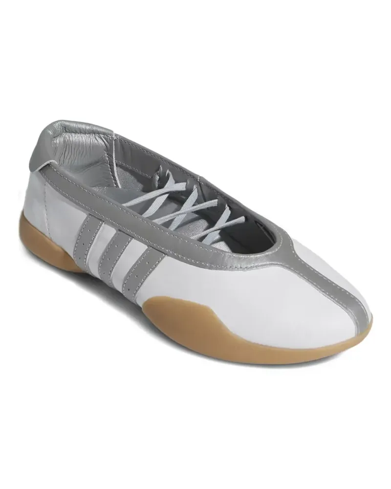 adidas Taekwondo Mei "Cloud White/Silver Metallic/Gum" Sneakerinas - Weiß Weiß