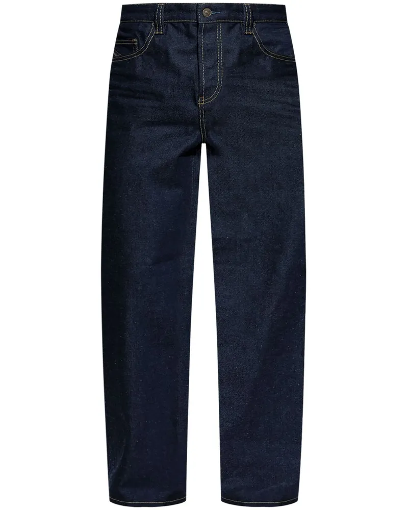 Diesel 2001 D-Macro 0GRDV Straight-Leg-Jeans - Blau Blau