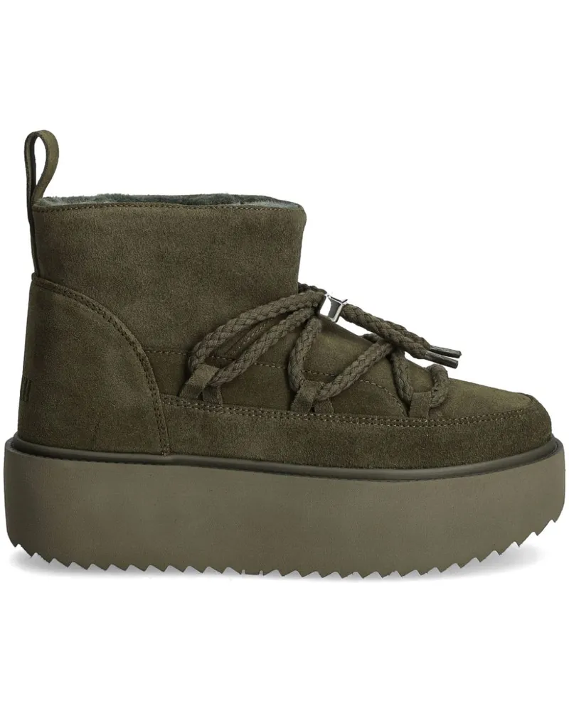 INUIKII Stiefel aus Wildleder - Grün Grün