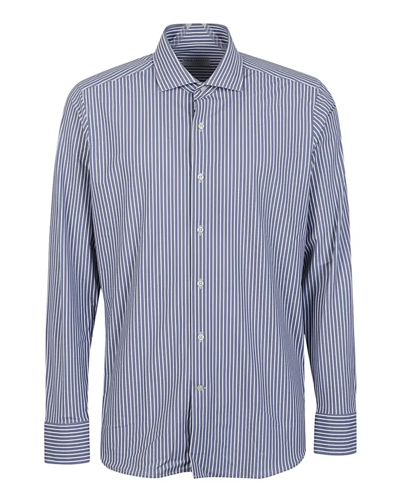 SONRISA striped shirt - Blau Blau