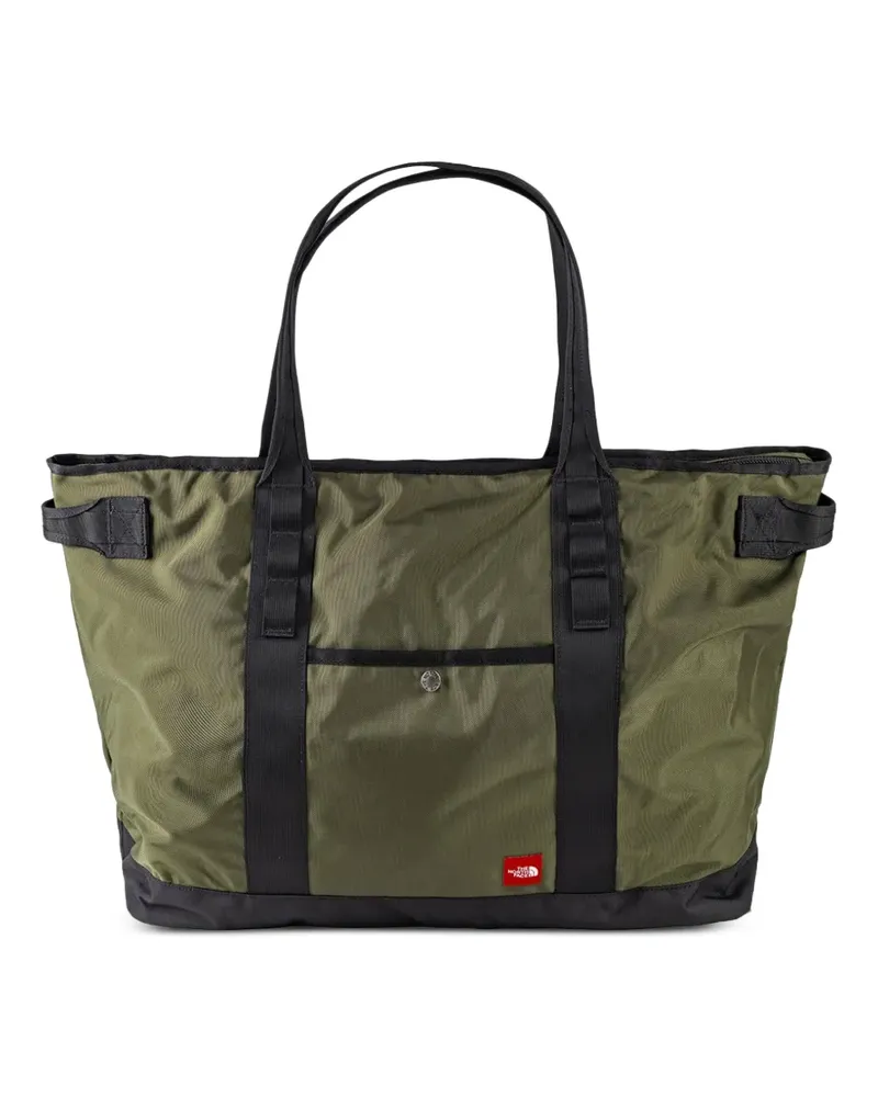 The North Face logo label shoulder bag - Grün Grün