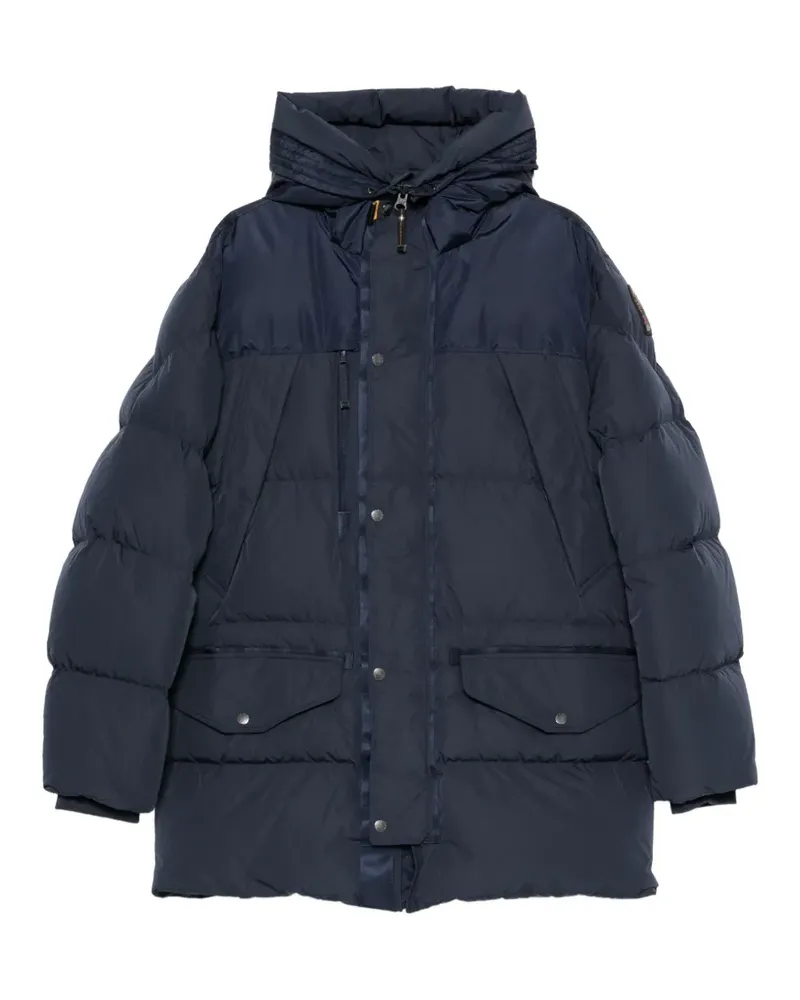 Parajumpers Gesteppte Kapuzenjacke - Blau Blau