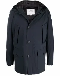 Woolrich Daunenjacke mit Kapuze Blau