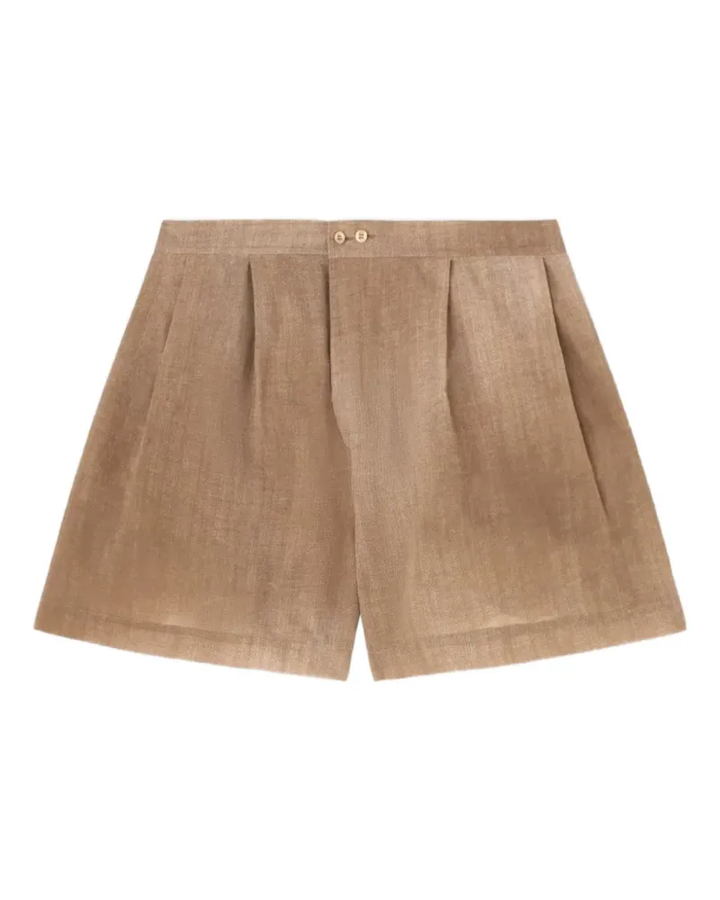 Ermanno Scervino pleated shorts - Braun Braun