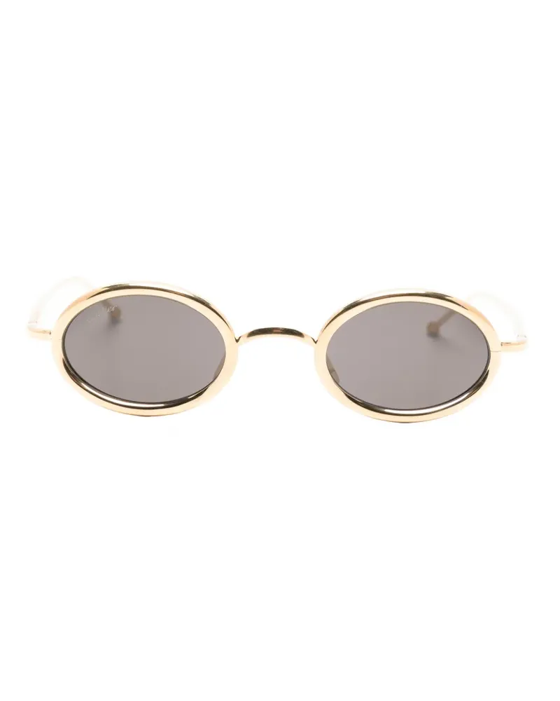 Cartier oval-frame sunglasses - Gold Gold