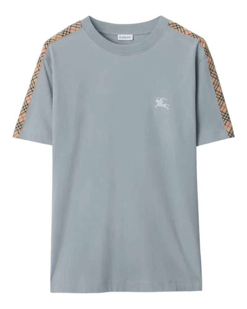Burberry T-Shirt aus Baumwolle - Blau Blau