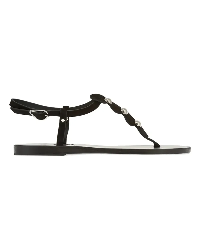 Ancient Greek Sandals Ilida studs sandals - Schwarz Schwarz