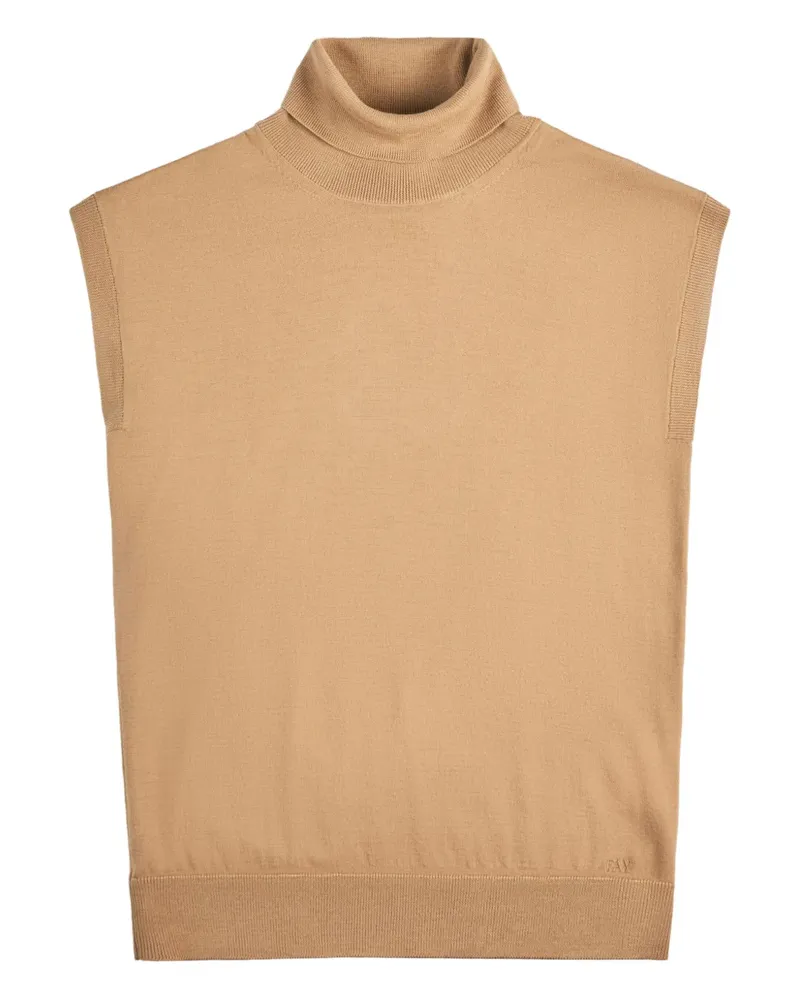 Fay Top mit Stehkragen - Nude Nude