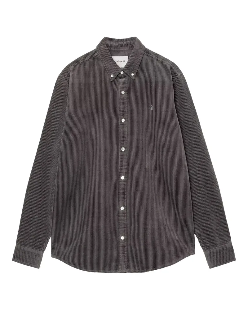 Carhartt WIP Madison Hemd aus Cord - Grau Grau