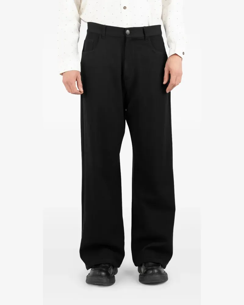 Société Anonyme Redcross wool trousers - Schwarz Schwarz