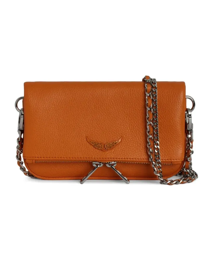 Zadig & Voltaire Nano Rock Clutch - Orange Orange