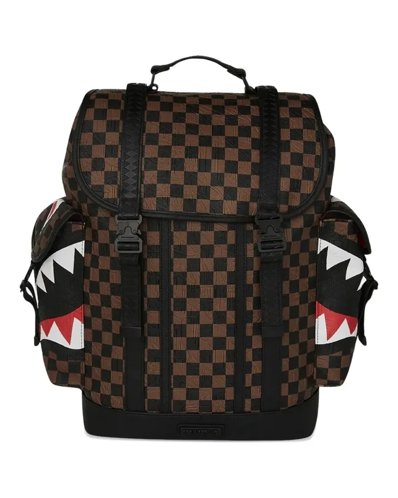 Sprayground Check 2 Monte Carlo backpack - Braun Braun