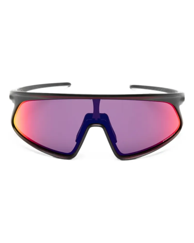 Oakley Sonnenbrille mit geometrischem Gestell - Schwarz Schwarz