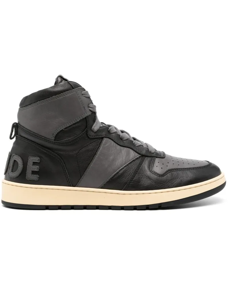 RHUDE Rhecess High-Top-Sneakers - Schwarz Schwarz