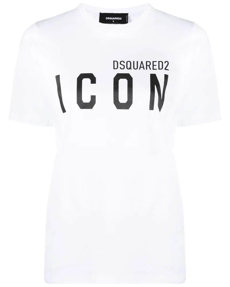 Dsquared2 Icon' T-Shirt - Weiß Weiß