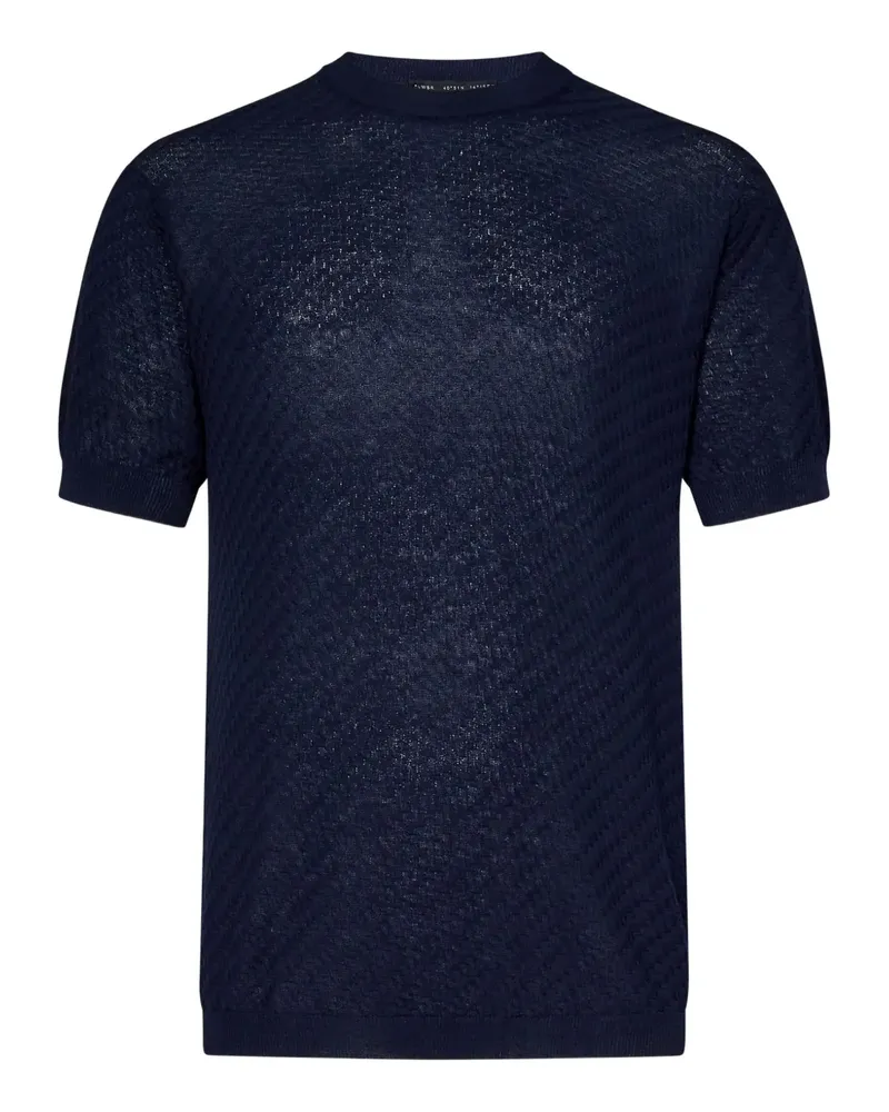 Low Brand Klassisches T-Shirt - Blau Blau