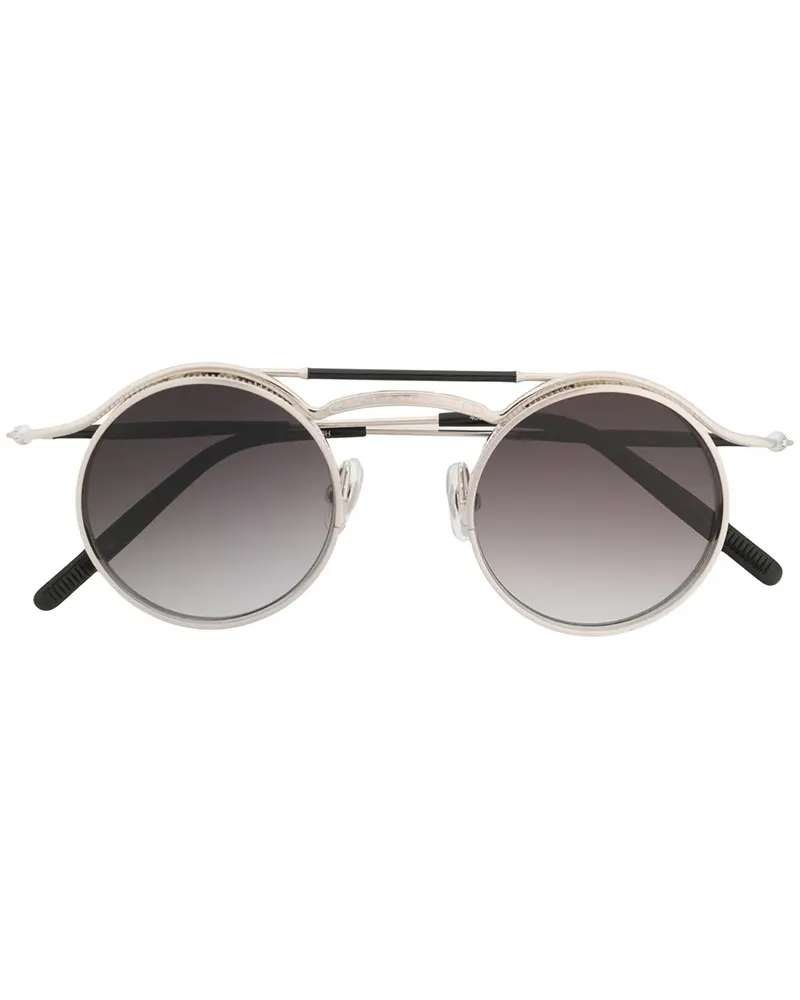 MATSUDA Runde '2903H' Sonnenbrille - Schwarz Schwarz