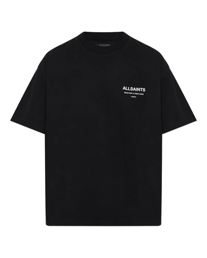 AllSaints Dreamer Etta T-Shirt mit Logo - Schwarz Schwarz