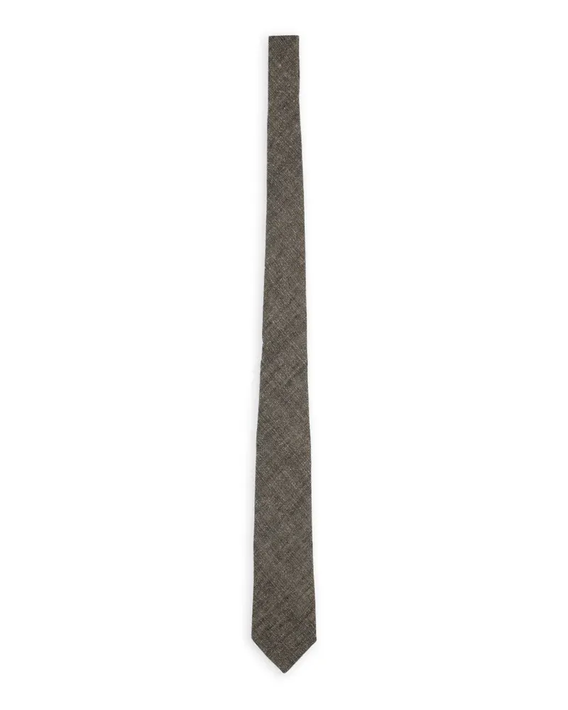 Our Legacy woven tie - Braun Braun