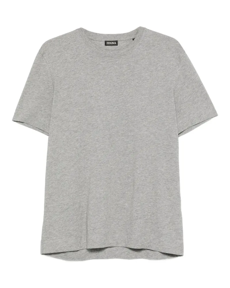 Ermenegildo Zegna Klassisches T-Shirt - Grau Grau