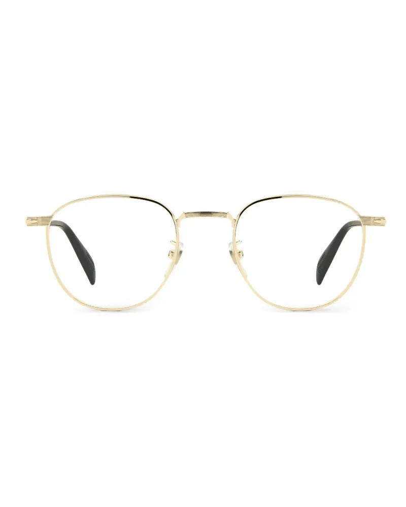 EYEWEAR by DAVID BECKHAM Brille mit rundem Gestell - Gold Gold