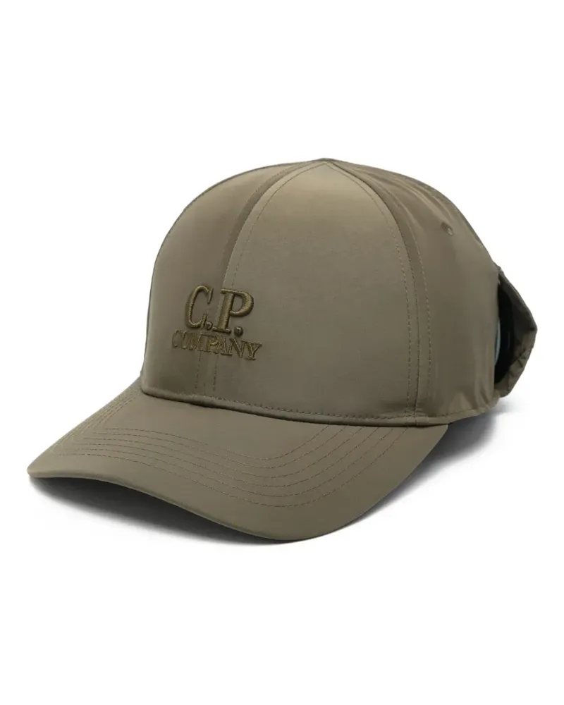 C.P. Company Baseballkappe mit Goggle-Detail - Grün Grün