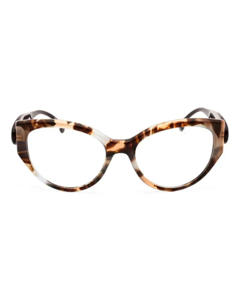 Etro Cat-Eye-Brille - Braun Braun