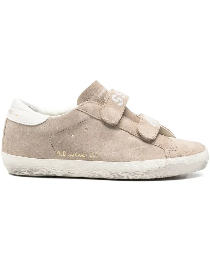 Golden Goose Old School Sneakers aus Wildleder - Nude Nude