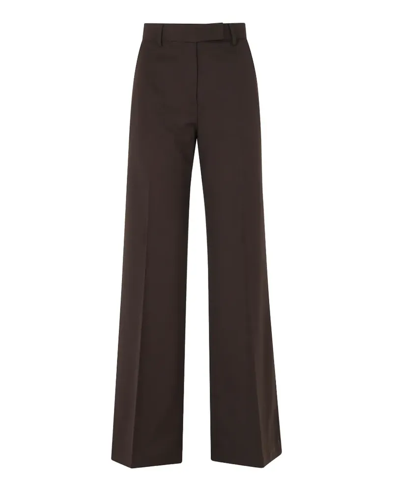 Seventy Hose mit Bügelfalten - Braun Braun